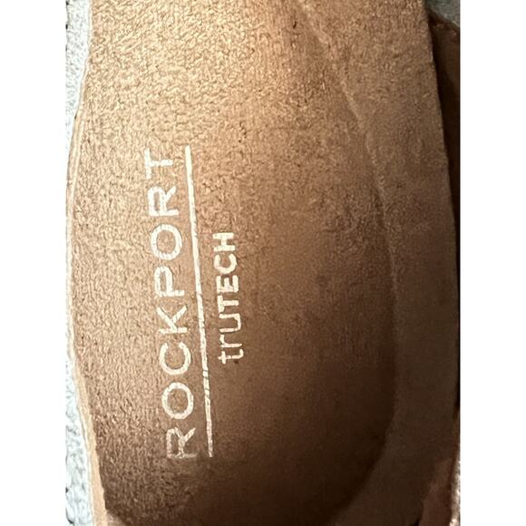 Rockport Women's Suede Feel Slip On Loafer Sz 10W Light Blue Trutech Technology - Picture 6 of 9